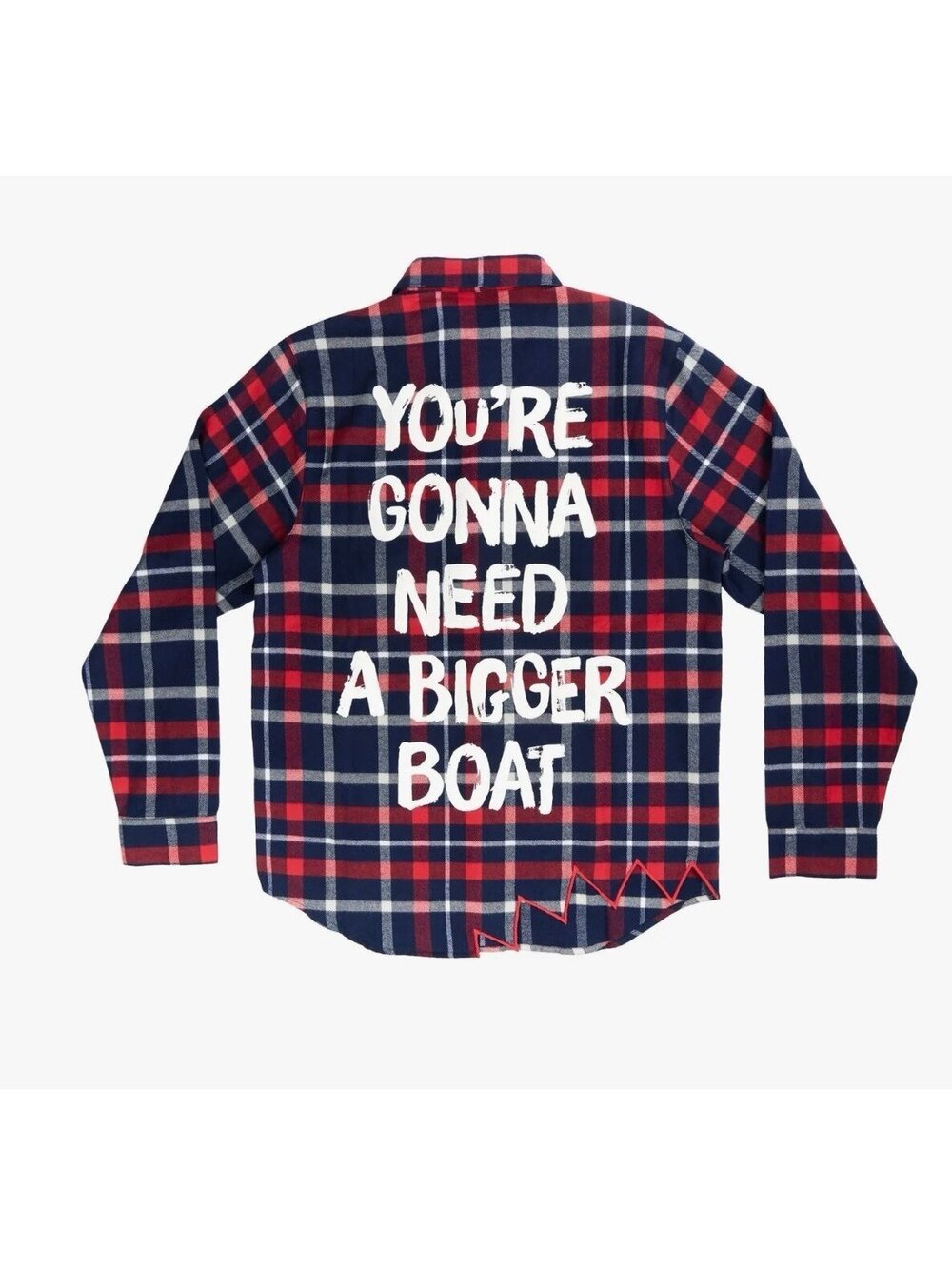 CAKEWORTHY JAWS ANNIVERSARY FLANNEL (UNISEX FIT)